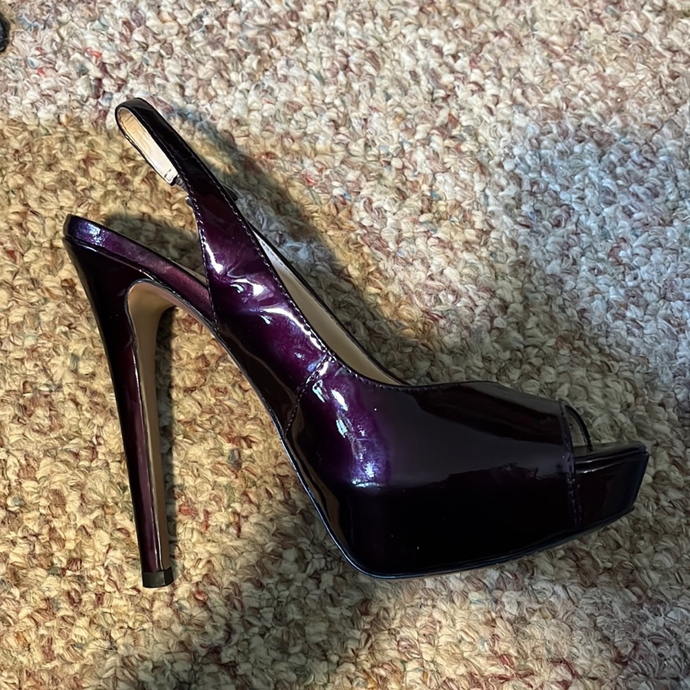 Nine West Plum Pumps